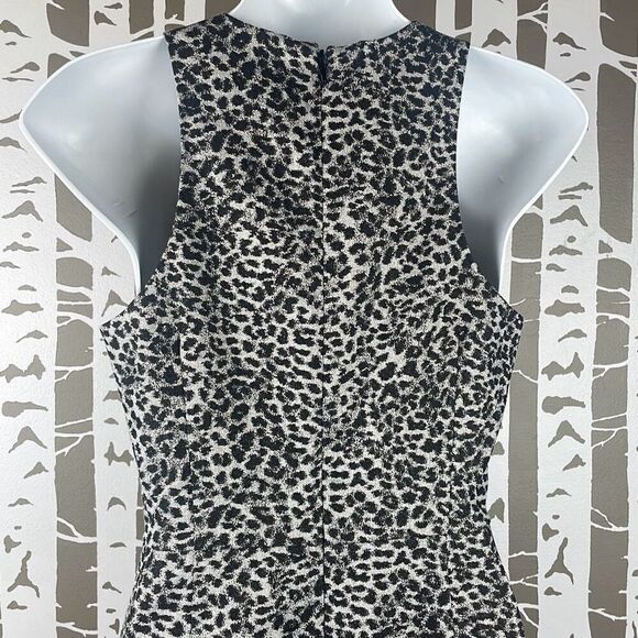 Banana Republic Leopard Print Tailored Performance Sheath Dress NEW 4 - Picture 8 of 9